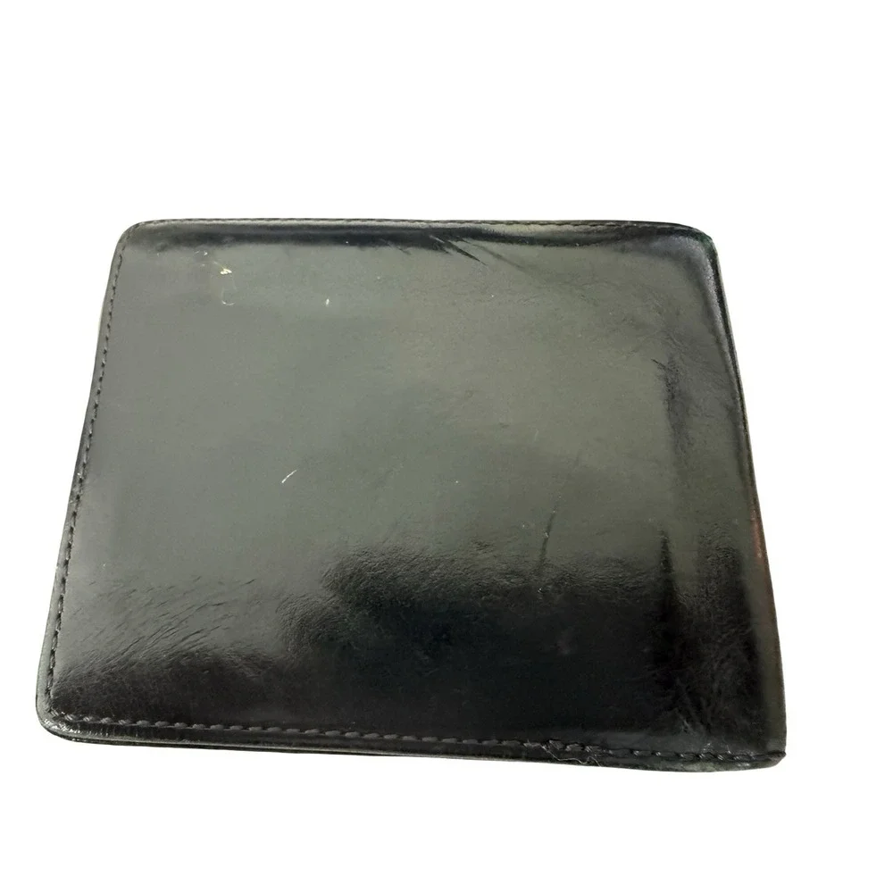 Vintage Men's Coach Water Buffalo Bifold Leather Wallet